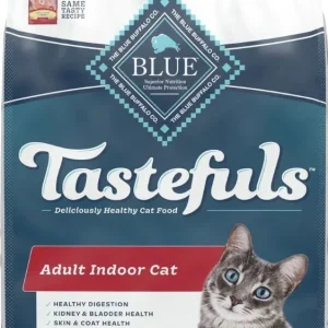 Blue Buffalo Indoor Health Natural Salmon & Brown Rice Adult Dry Cat Food