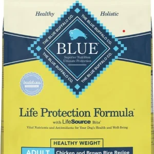 Blue Buffalo Life Protection Healthy Weight Natural Chicken & Brown Rice Recipe Adult Dry Dog Food