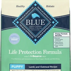 Blue Buffalo Life Protection Natural Lamb & Oatmeal Recipe Puppy Dry Dog Food