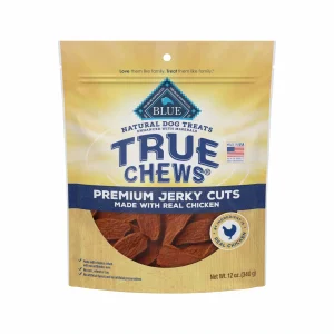 Blue Buffalo True Chews Premium Jerky Cuts Natural Dog Treats, Chicken 12oz.