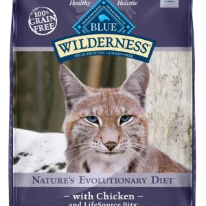 Blue Buffalo Wilderness Grain Free Chicken Recipe Dry Cat Food