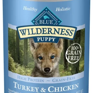 Blue Buffalo Wilderness Turkey & Chicken Grill Puppy Canned Dog Food