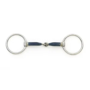 Blue Steel Med Weight Jointed Loose Ring Bit