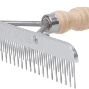 Blunt Tooth Fluffer Wood Handle SS Blade