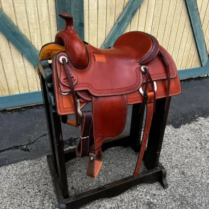 Bob`S Custom Saddlery 17in Ranch Saddle