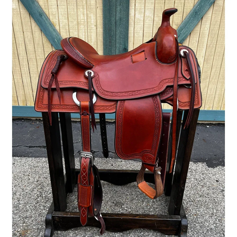 Bob`S Custom Saddlery 17in Ranch Saddle - Image 2