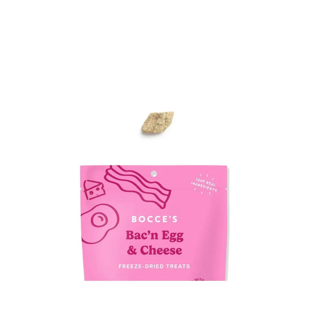 Bocce's Bakery Dog Freeze-Dried Bac'N Egg & Cheese Dog Treat 3 oz - Image 2
