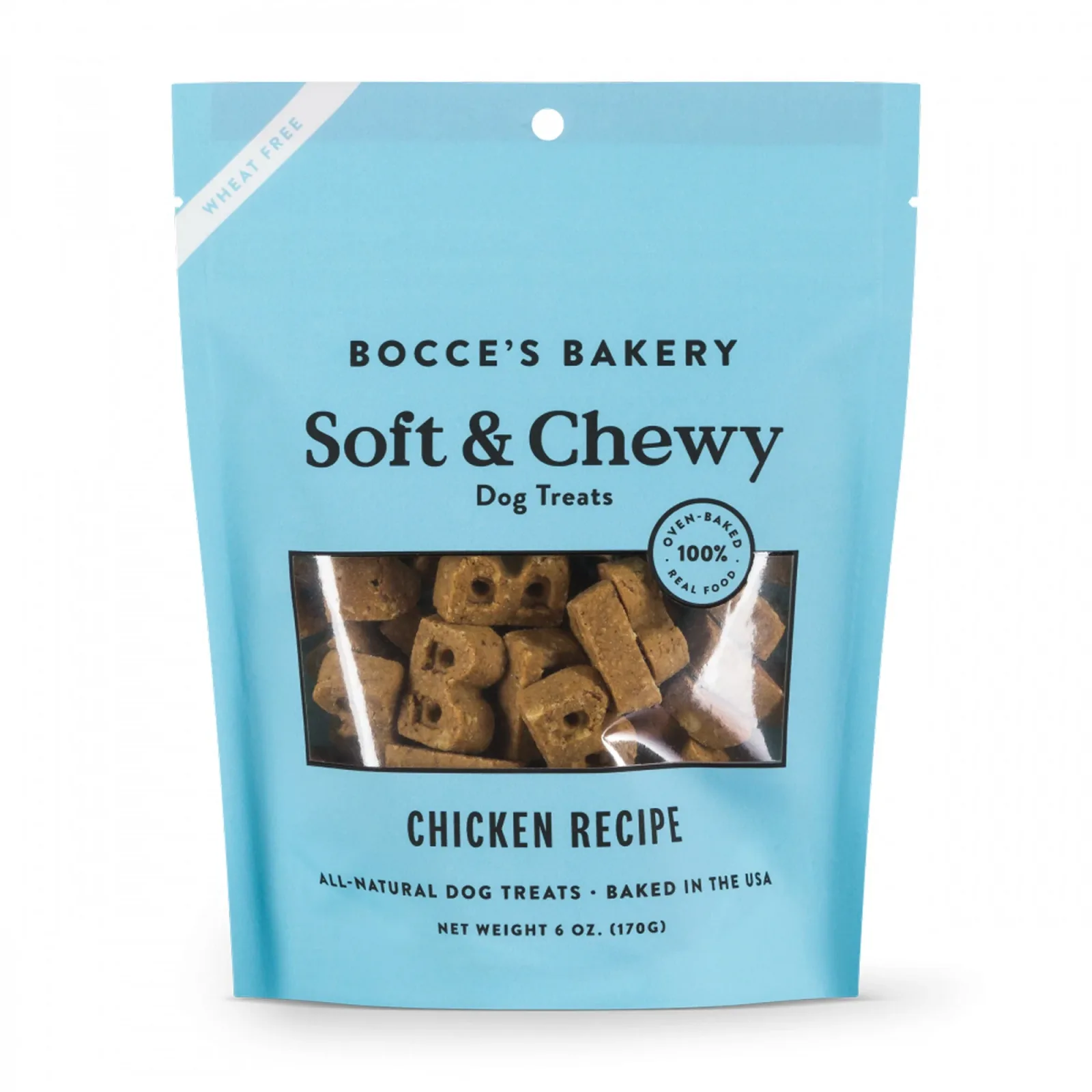 Bocce's Bakery Dog Soft And Chewy Chicken, 6 oz