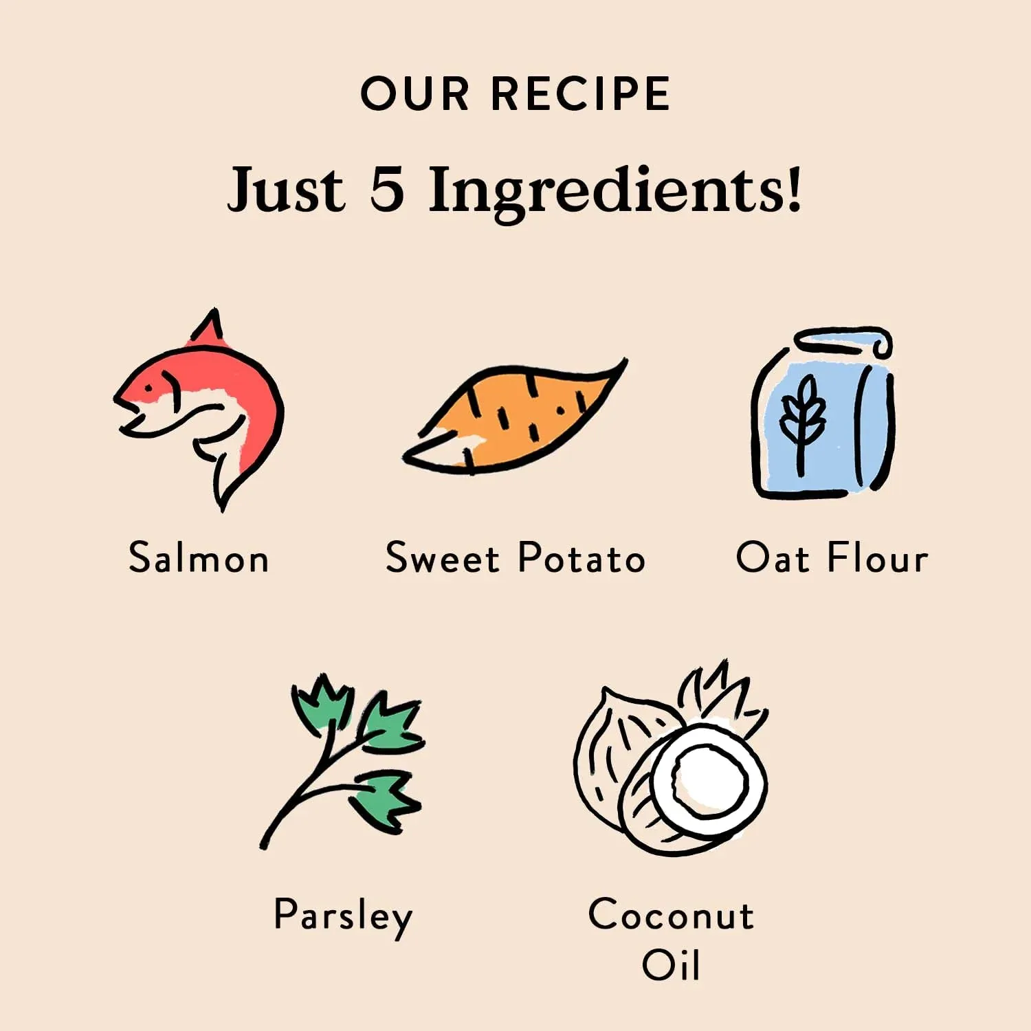 Bocce's Bakery Fish & Chips Treats for Dogs - Special Edition Wheat-Free Dog Treats, Made with Real Ingredients, Baked in The USA, All-Natural Salmon & Sweet Potato Biscuits, 5 oz - Image 2