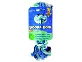 Booda 2-Knot Rope Bone Dog Toy Multi-Color X-Small - Image 2