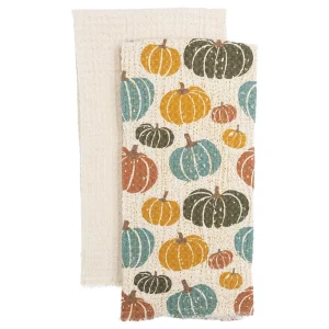 Boston International Inc Pumpkin Harvest Tea Towel