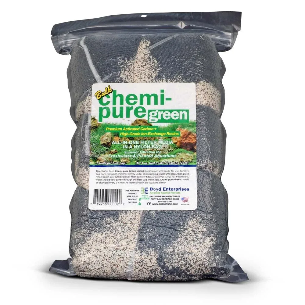 Boyd Enterprises Chemi-Pure Green Filter Media 11 oz 6 Pack