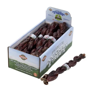 BRAIDED BEEF GULLET 12" 15CT {L-1}105310