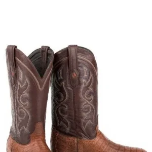 Branson Caiman Belly Cowboy Boots
