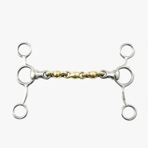 Brass Alloy Tom Thumb Bit with Waterford Mouth