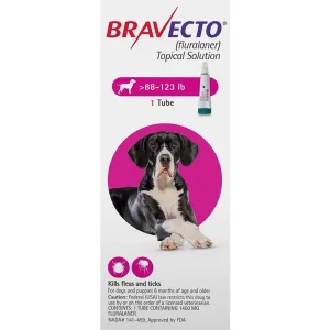 Bravecto Topical For Dogs 88-123 lbs (40-56 kg)