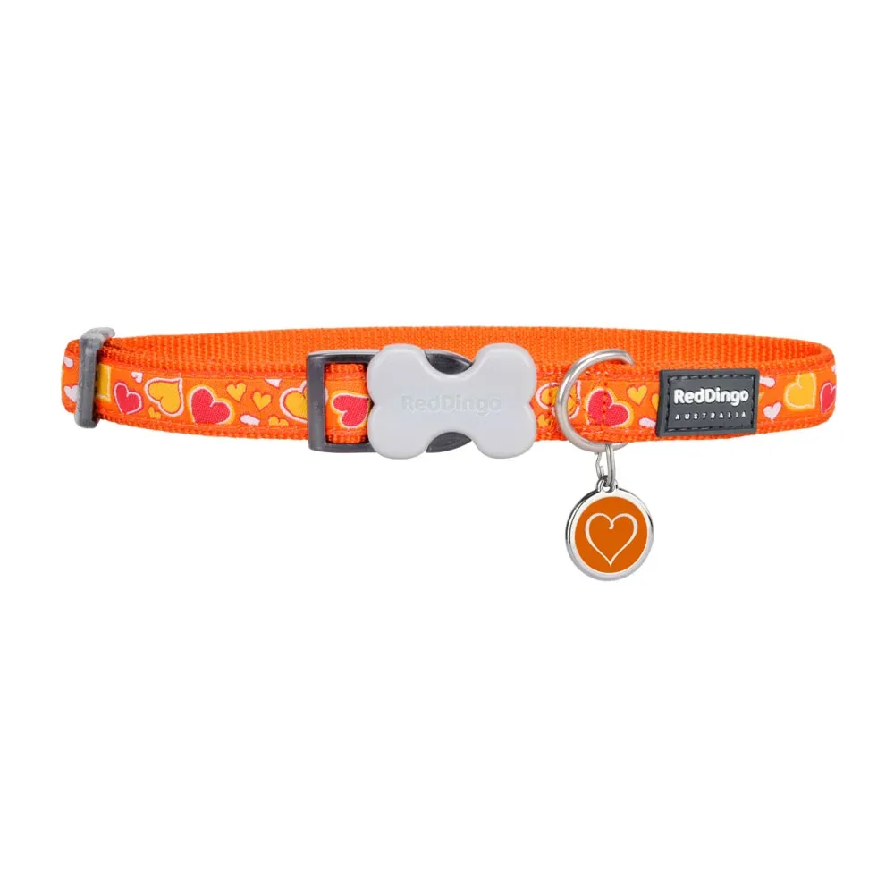 Breezy Love Orange Dog Collar - Image 2