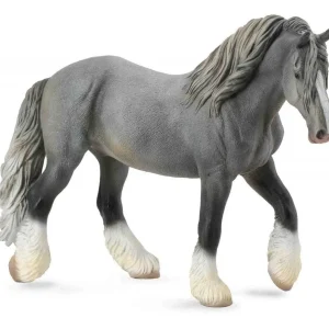 Breyer Corral Pals Horse Collection Grey Shire Horse Mare Model Horse