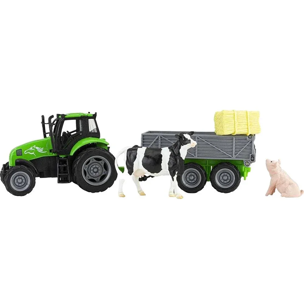 Breyer Tractor and Tag-A-Long Wagon