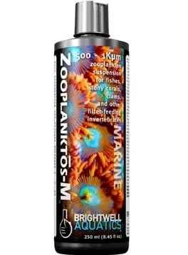 Brightwell Aquatics Zooplanktos-M - Zooplankton (medium) 500-1,000 micron, 500 ml. / 17 oz.