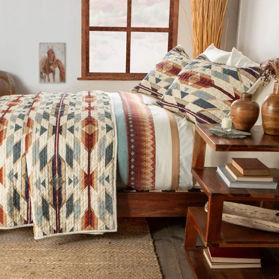 Britannica Home Prairie Springs Quilt Set - Image 2