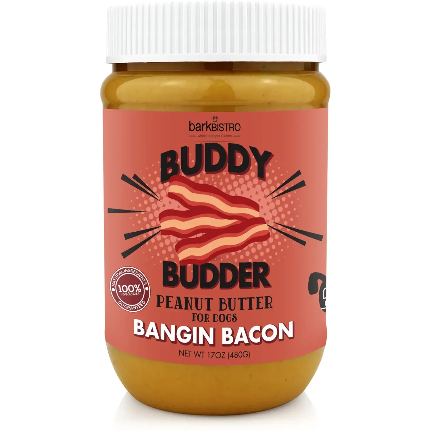 Buddy Budder Natural Peanut Butter for Dogs