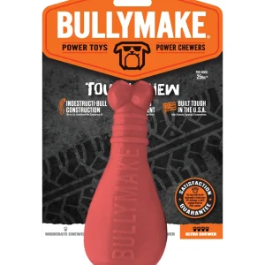BullyMake Toss n' Treat Flavored Dog Chew Toy Turkey Leg Turkey
