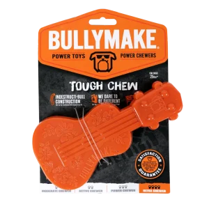 BullyMake Toss n' Treat Flavored Dog Chew Toy Ukelele Peanut Butter