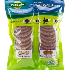 Busy Buddy Treat Refill Rings Variety Pack 10.37oz LG