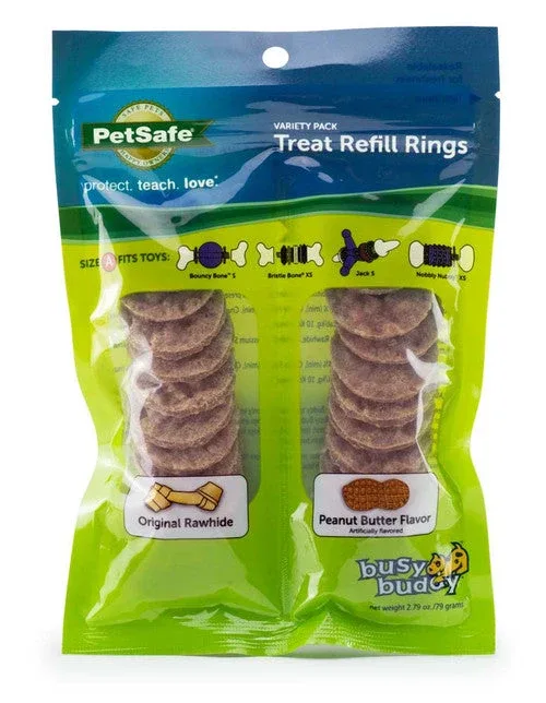 Busy Buddy Treat Refill Rings Variety Pack 2.79oz SM - Image 2