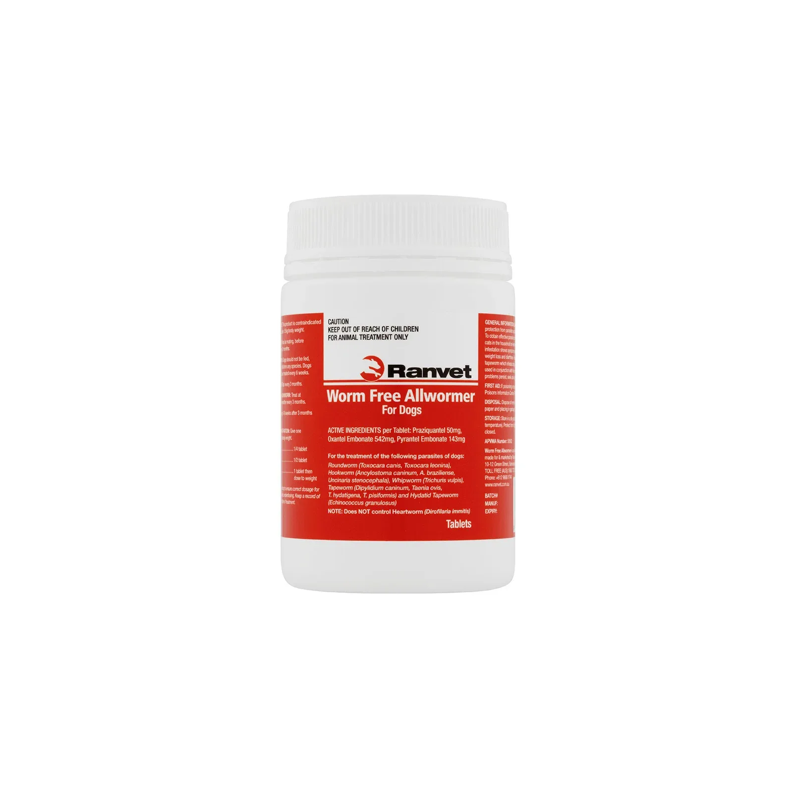 Buy Ranvet Allwormer for Dog Supplies at lowest Price - Image 2