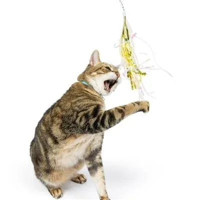 Buzz Bee Streamers 2pk Refill Cat Toy - Image 2