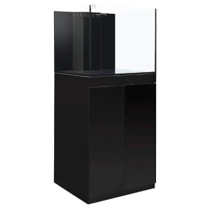 CAD Lights 50 Gallon Artisan II Cube – Reef Saltwater Glass Aquarium w/ Cabinet