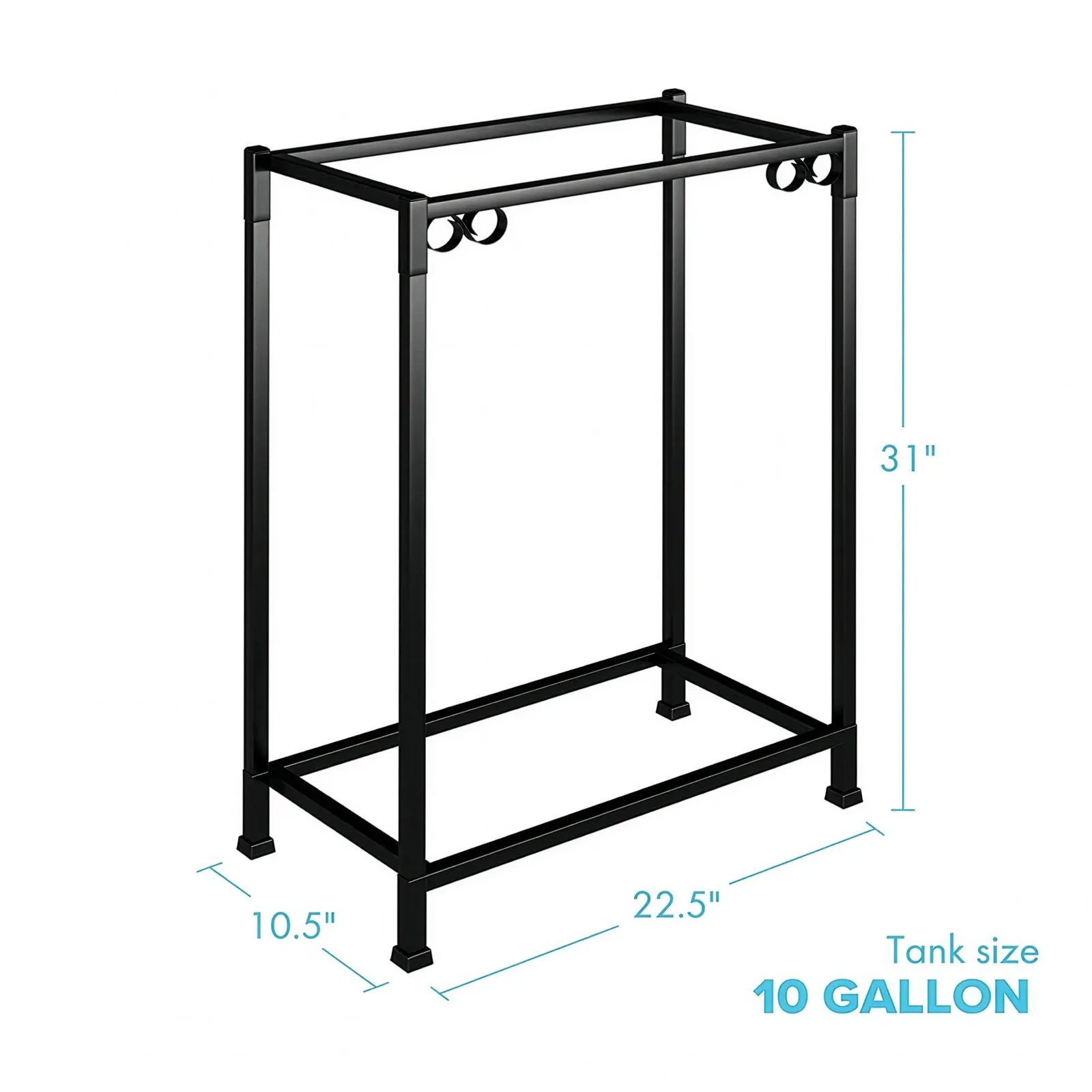 Caitec Titaneze 10 Gallon Fish Tank Stand - Image 2
