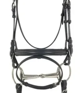 Camelot Dressage Bridle with Anti-slip Reins