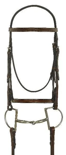 Camelot Gold Plain Raised Bridle - Image 2