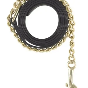 Camelot Plain Leather Lead 1 X 60 Brn