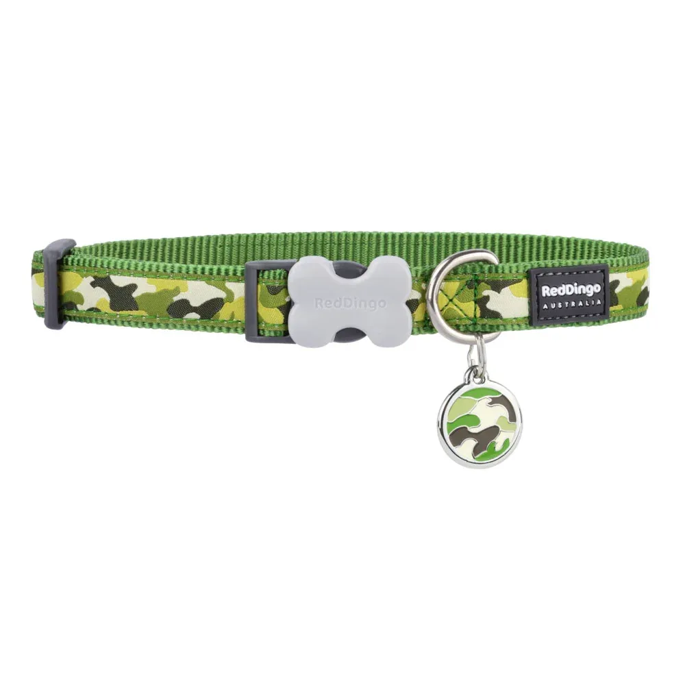 Camouflage Green Dog Collar - Image 2