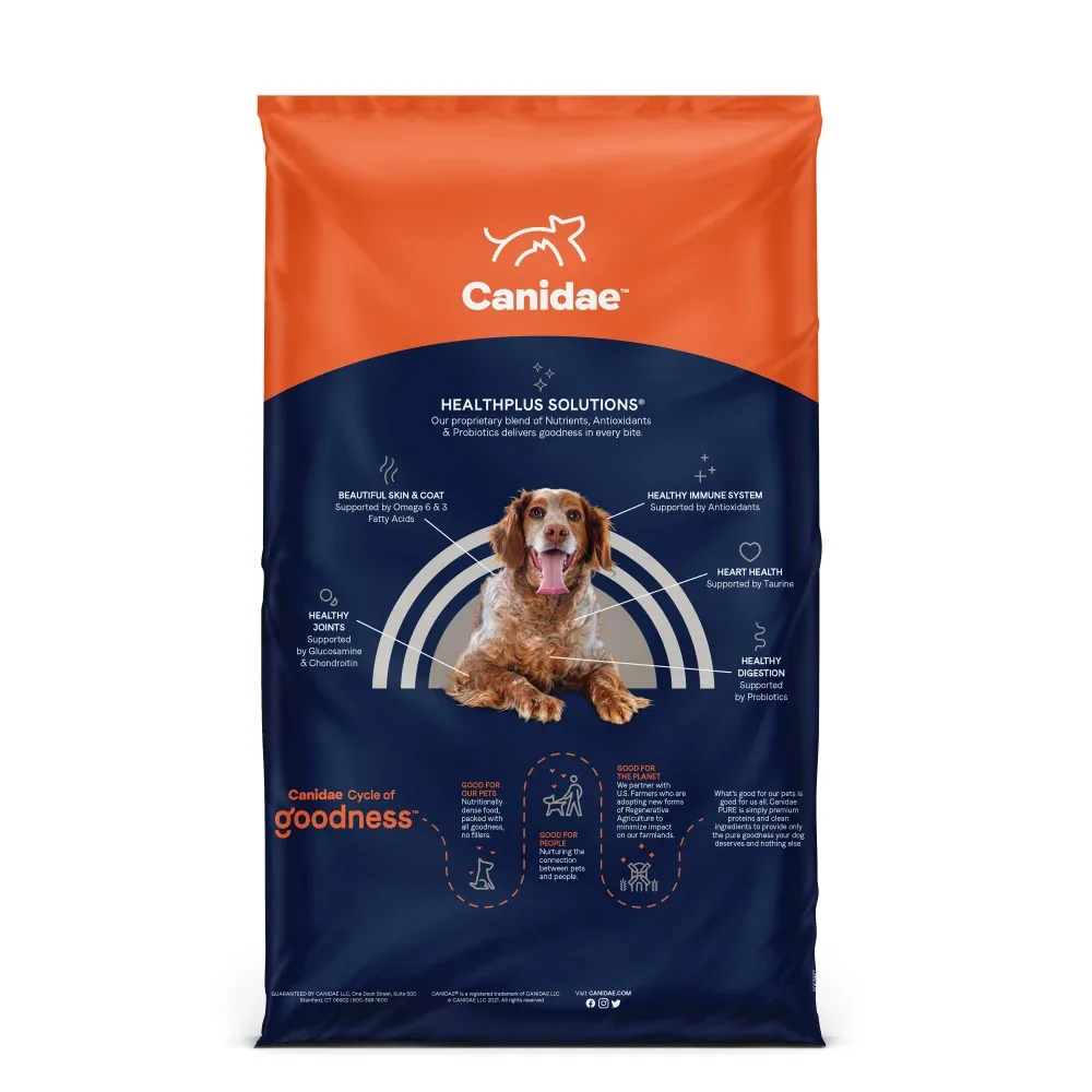 Canidae Grain Free PURE Chicken, Sweet Potato & Garbanzo Bean Recipe Dry Dog Food - Image 2