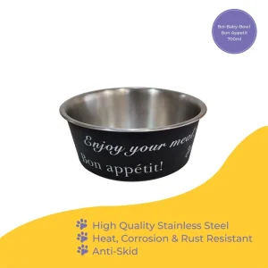 Captain Zack Bol Baby Bowl Bon Appetit for Dogs (700ml) Special Offer