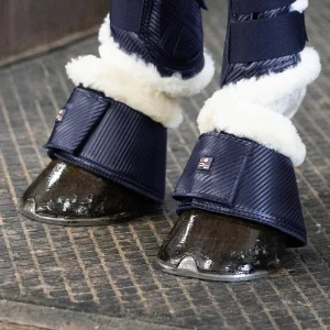 Carbon Tech Techno Wool Over Reach Boots Navy