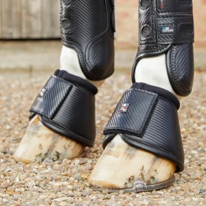 Carbon Wrap Over Reach Boots Black