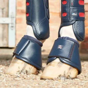 Carbon Wrap Over Reach Boots Navy