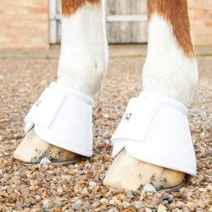 Carbon Wrap Over Reach Boots White