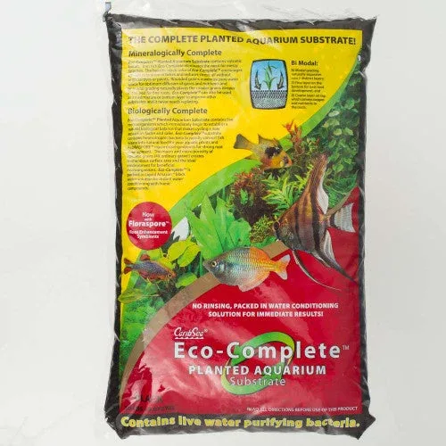 CaribSea Eco-Complete Planted Aquarium Gravel Black 10 lb - Image 2