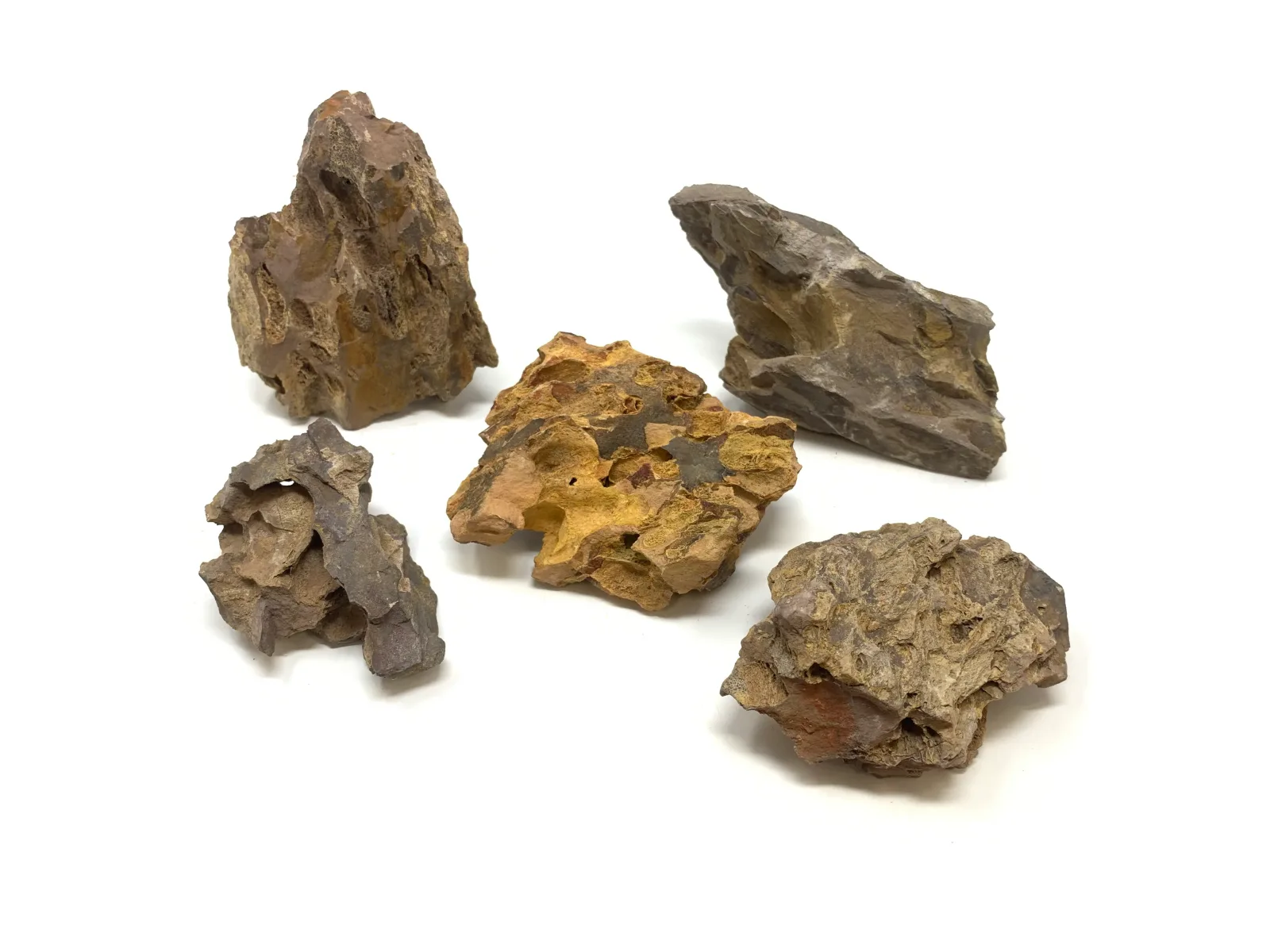 CaribSea Exotica Freshwater Dragon Stone Small Accent Pieces 25 lb