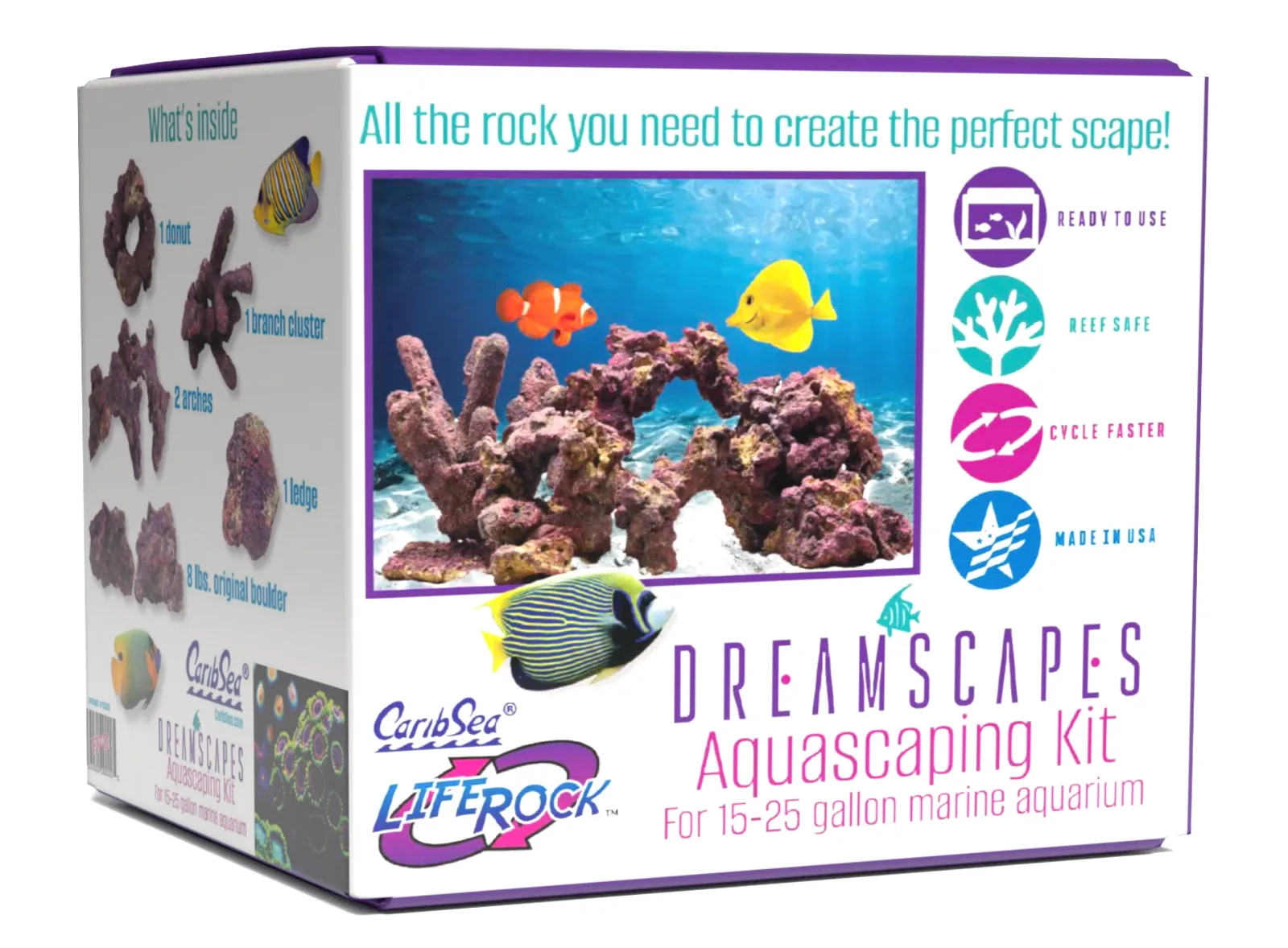 CaribSea LifeRock Dreamscapes Aquascaping Kit 40-60 gal