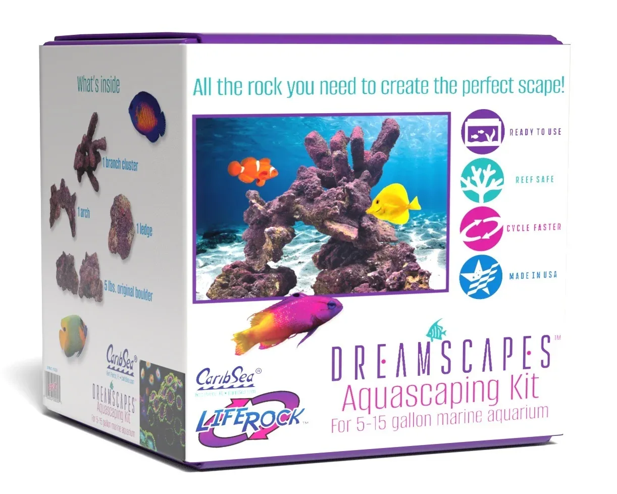 CaribSea LifeRock Dreamscapes Aquascaping Kit 5-15 gal