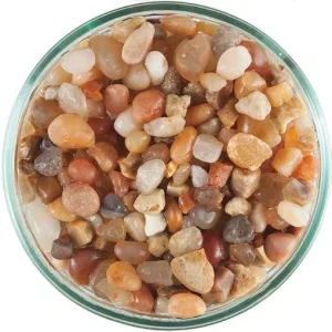 CaribSea Natural Essentials Freshwater Gravel Gemstone Creek 1/8-1/4" 2/20lb {L-1}084061