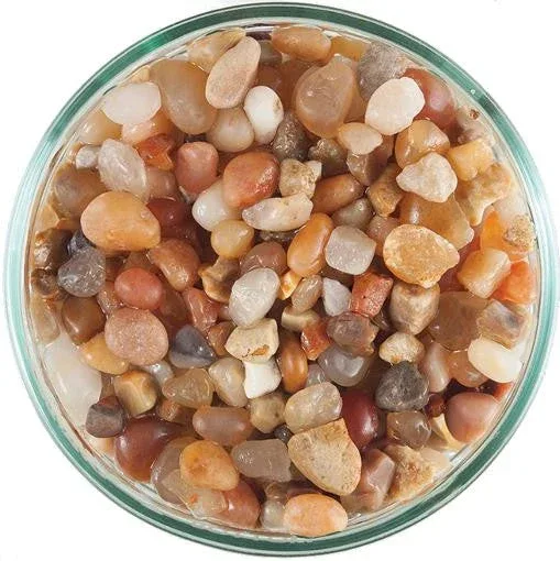 CaribSea Natural Essentials Freshwater Gravel Gemstone Creek 1/8-1/4" 2/20lb {L-1}084061